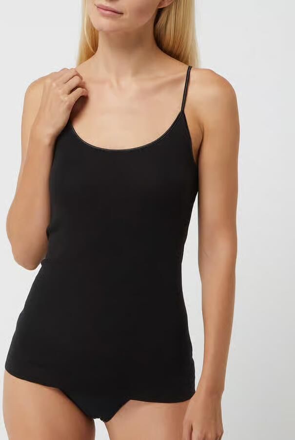 Schiesser Top met spaghettibandjes LUXURY zonder storende zijnaden smalle bandjes extra platte uiteinden - Foto 5