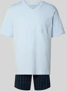 Schiesser Pyjama in minimalistisch design