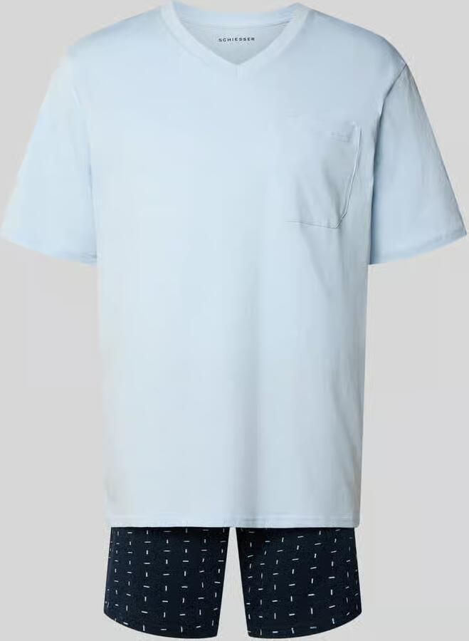 Schiesser Pyjama in minimalistisch design - Foto 2