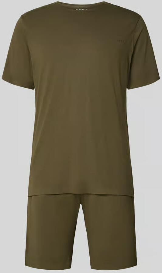 Schiesser pyjama met logo - Foto 2