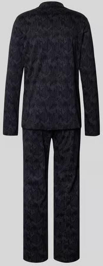 Schiesser Pyjama met structuurmotief