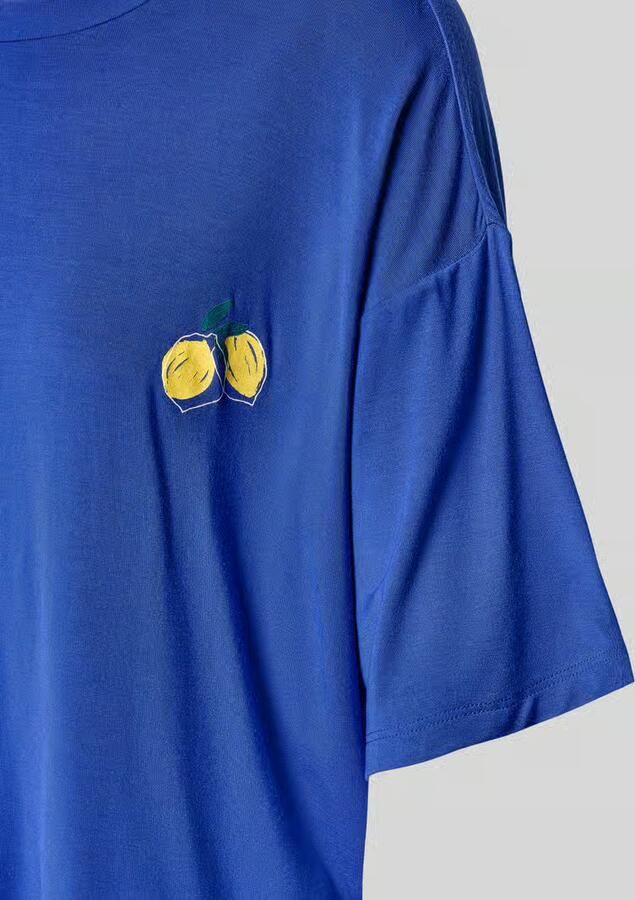Schiesser Pyjama van modalmix met 3 4-mouw