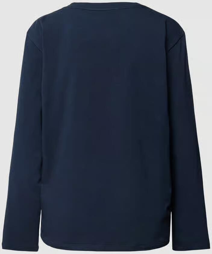 Schiesser Pyjamabovendeel in effen design model 'Mix+Relax'