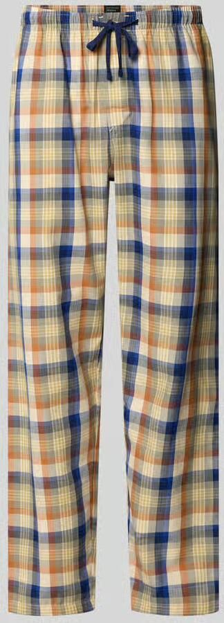 Schiesser pyjamabroek in all-over look met elastisch band - Foto 2