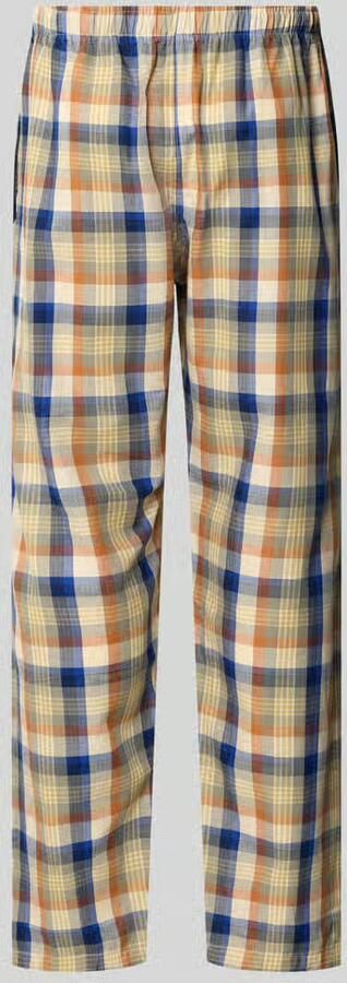 Schiesser pyjamabroek in all-over look met elastisch band - Foto 3