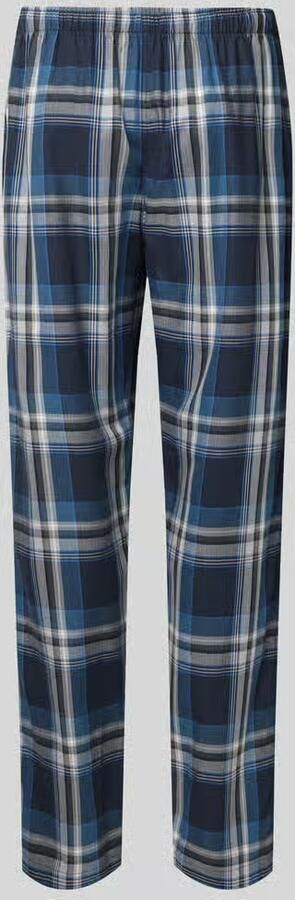 Schiesser Pyjamabroek Mix + Relax functionele knoopsluiting strikband zijzakken - Foto 7