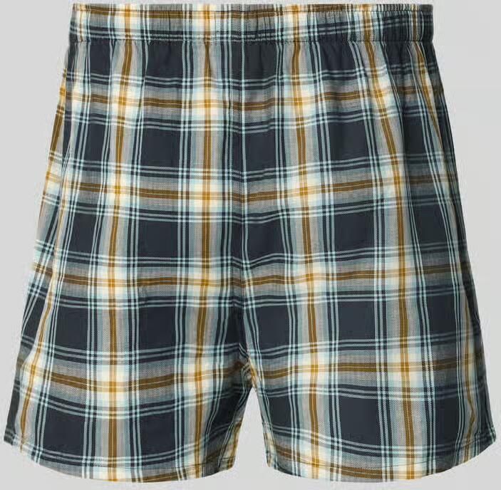Schiesser Regular fit boxershorts van puur katoen in een set van 2 - Foto 2