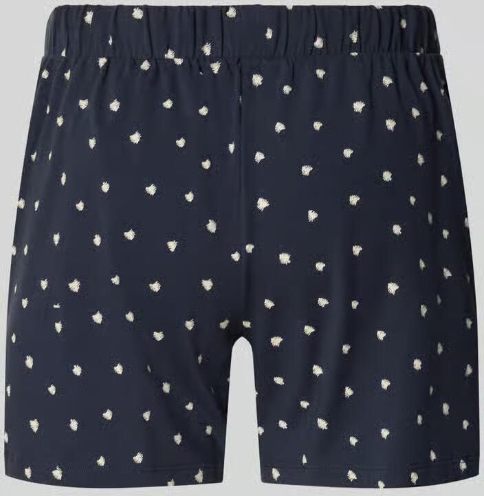 Schiesser Regular fit pyjama-short uit katoenmix