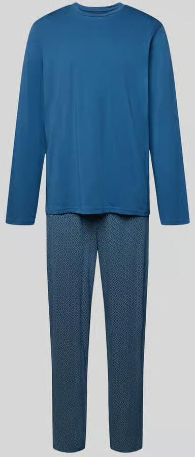 Schiesser Regular fit pyjamaset in langärmelig design model 'Casual' - Foto 2