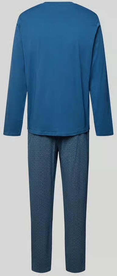 Schiesser Regular fit pyjamaset in langärmelig design model 'Casual'