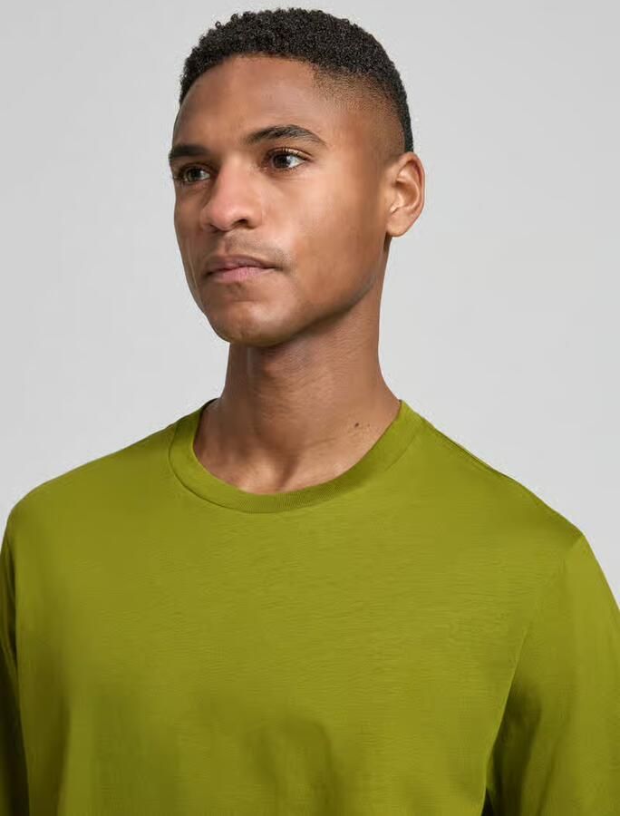 Schiesser relaxed fit T-shirt met ronde hals