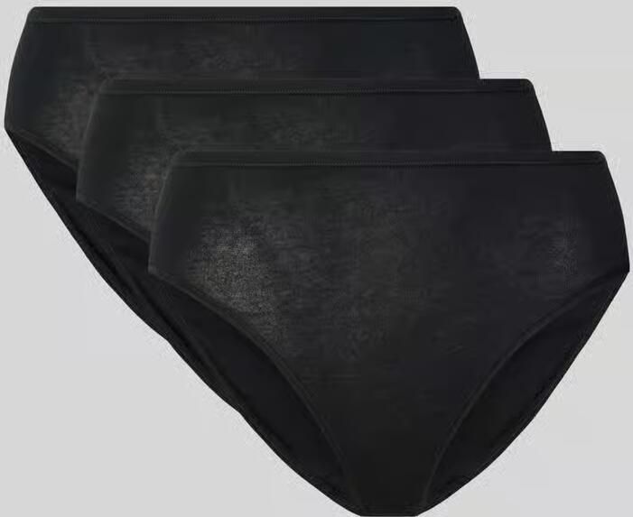 Schiesser Bikinibroekje Cotton Essentials met een perfecte pasvorm (3 stuks)