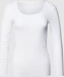 Schiesser T-shirt LUXURY ronde subtiel glinsterende halslijn lange mouwen - Foto 7