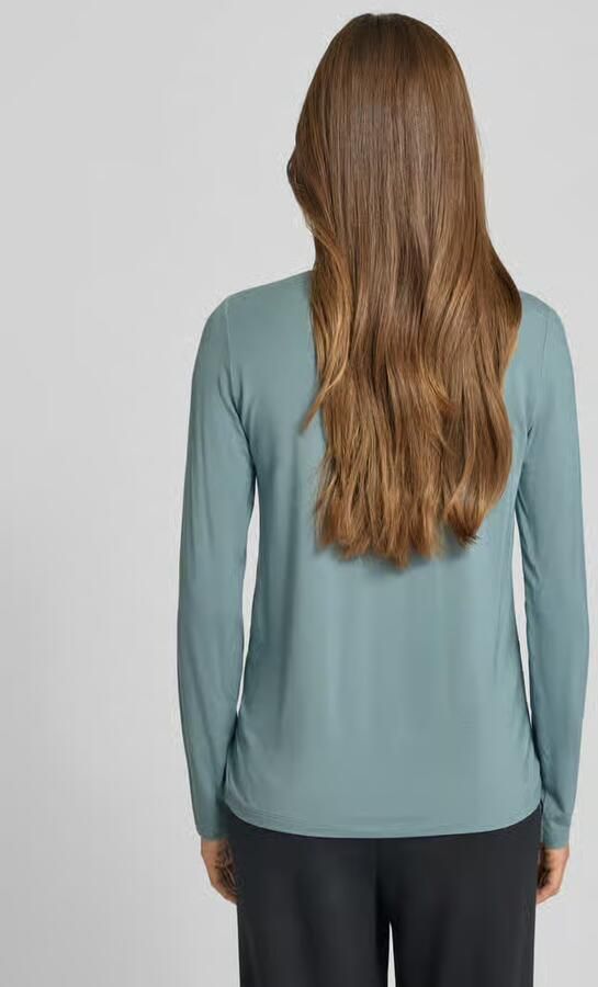 Schiesser Shirt met lange mouwen en V-hals
