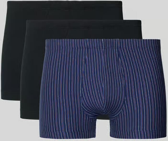 Schiesser Slim fit boxershorts met elastische band in set van 3 - Foto 2