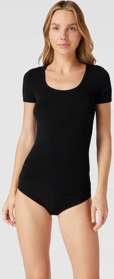 Schiesser Slim fit t-shirt van viscosemix model 'Personal' - Foto 4