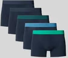 Schiesser Slim fit trunks van katoenmix