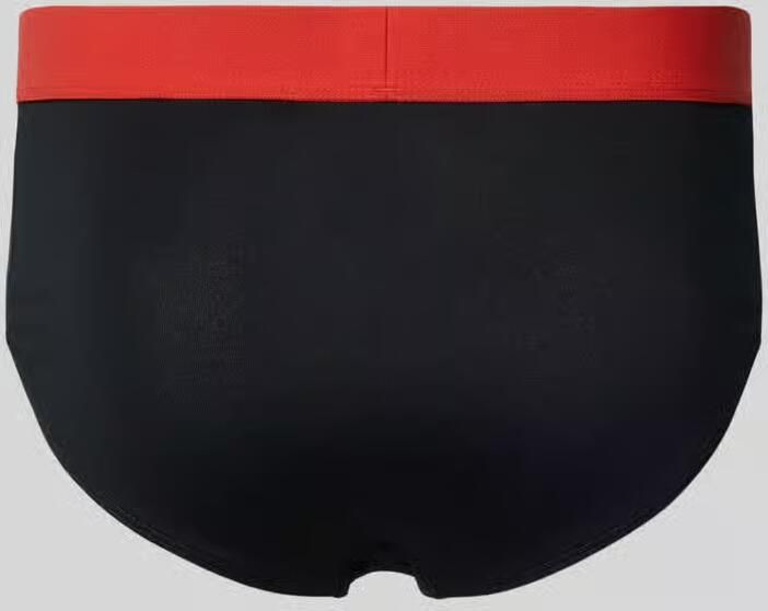 Schiesser Slip met elastische band met logo in een set van 3 stuks
