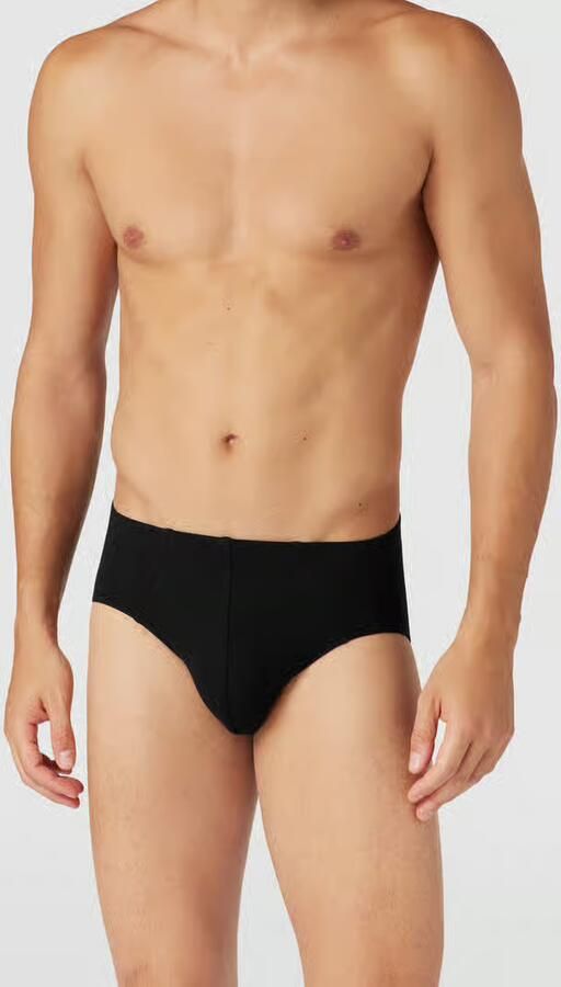 Schiesser Slip met elastische band model 'Supermini' in een set van 3 stuks - Foto 7