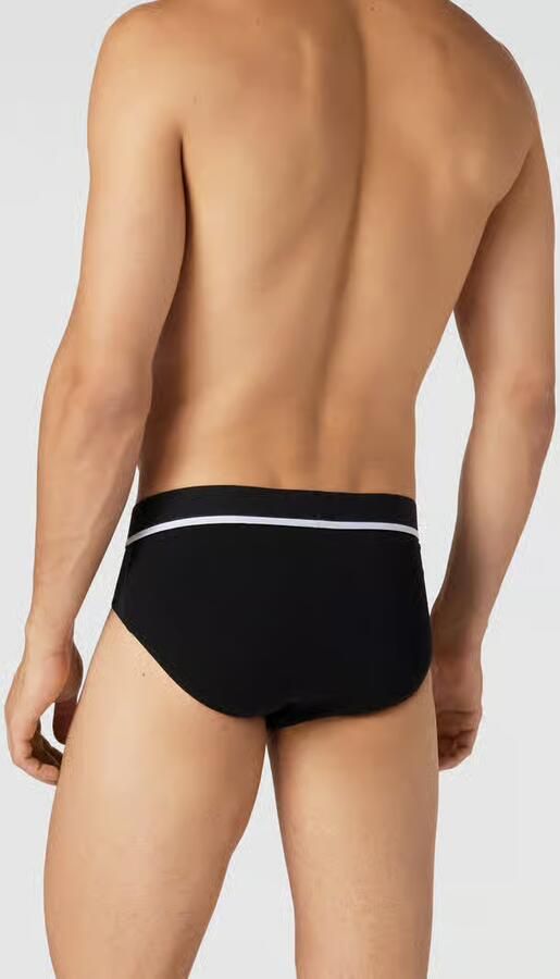 Schiesser Rio-slip 95 5 met sportieve logo-webgummiband met smalle witte aanzet (3 stuks) - Foto 7