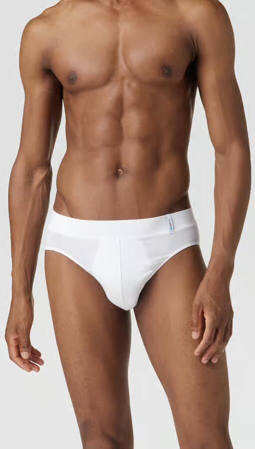 Schiesser 5=4 Long Life Soft slip wit - Foto 3