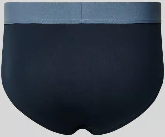 Schiesser Slip van katoenmix met labeldetail in set van 3