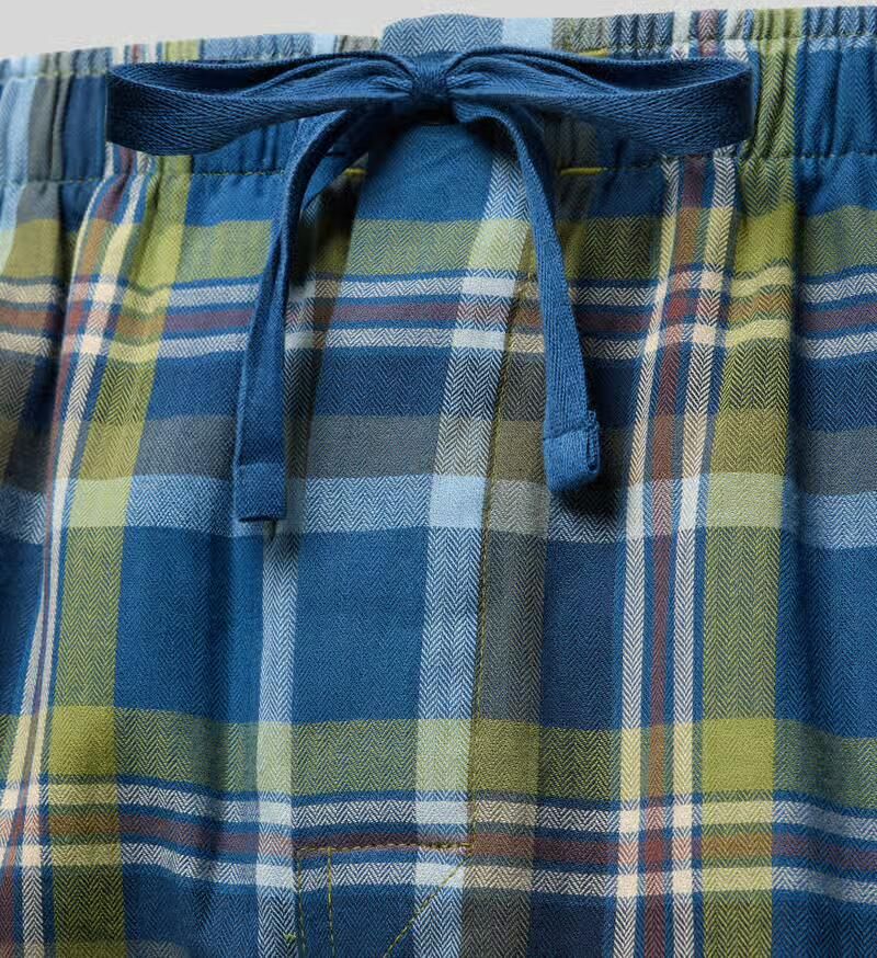 Schiesser straight fit bermuda met elastische band