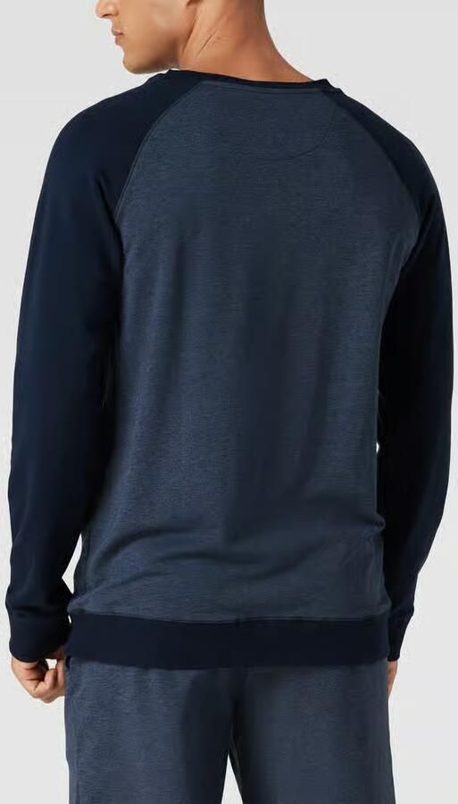 Schiesser Sweatshirt met raglanmouwen model 'Mix + Relax' - Foto 3