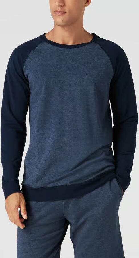 Schiesser Sweatshirt met raglanmouwen model 'Mix + Relax' - Foto 4