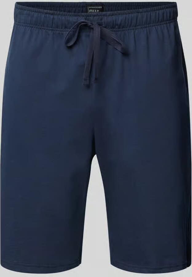 Schiesser Sweatshorts met steekzakken