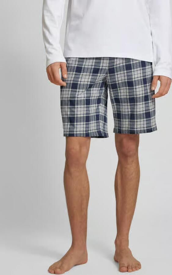 Schiesser Sweatshorts met steekzakken - Foto 2