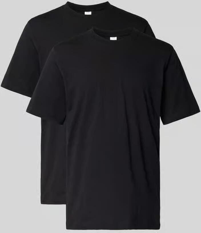 Schiesser T-shirt Essentials met een ronde hals (Set van 2) - Foto 3