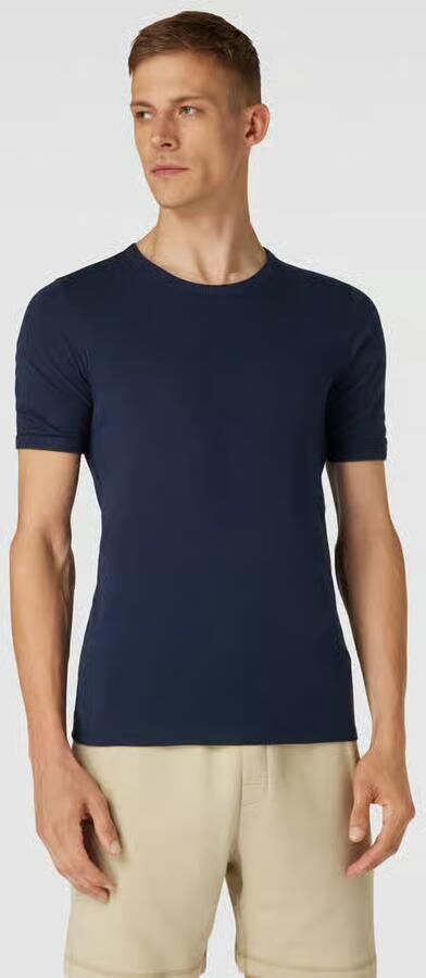 Schiesser T-shirt met geribde ronde hals model 'REVIVAL' - Foto 2