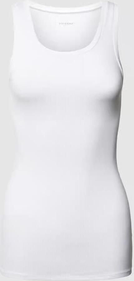 Schiesser Tanktop met fijnrib model 'PURE RIB' - Foto 2