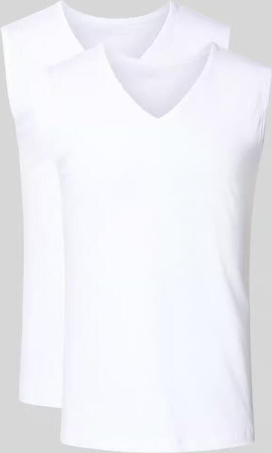 Schiesser Tanktop met stretch in een set van 2 stuks - Foto 6