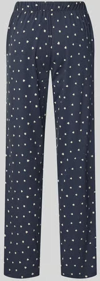 Schiesser wide fit pyjamabroek van katoenmix