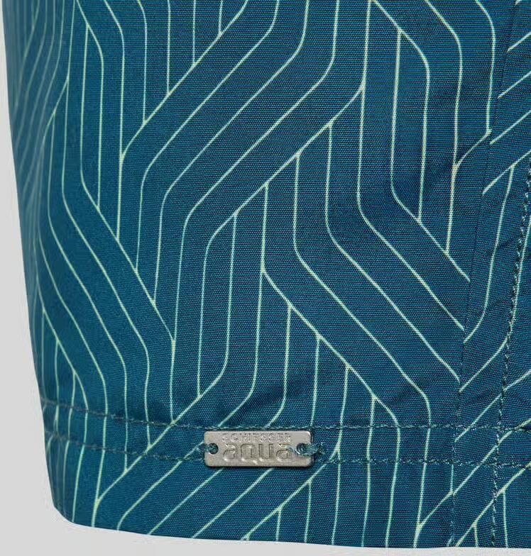 Schiesser Zwembroek in all-over look met elastische band