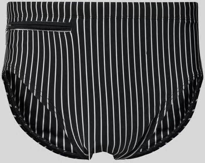 Schiesser Zwembroek in all-over look met ritszak - Foto 3