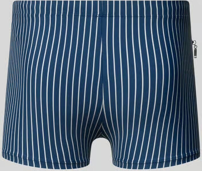Schiesser Zwembroek in all-over look met ritszak