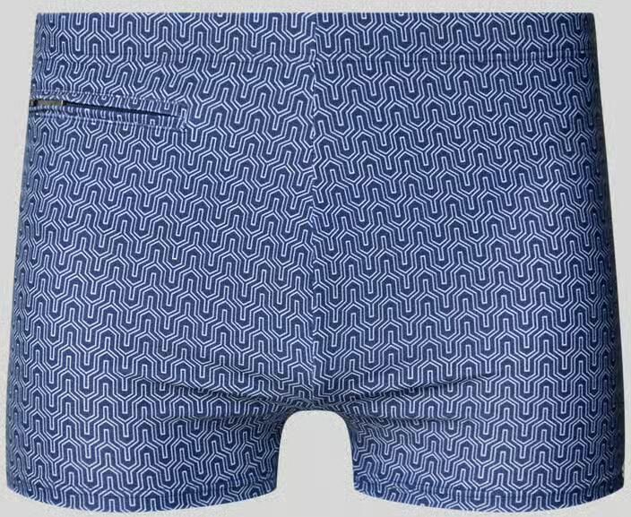 Schiesser Zwembroek met ritszak model 'Ocean Swim' - Foto 2