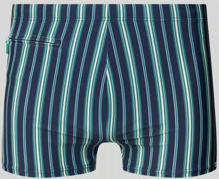 Schiesser Zwembroek met ritszak model 'Ocean Swim' - Foto 2