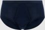 Schiesser 5=4 Original slip feinripp navy met gulp - Thumbnail 1