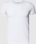Schiesser T-shirt met geribde ronde hals model 'Loren' - Thumbnail 1