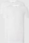 Schiesser t-shirt ondergoed aanbieding wit effen 2-pack - Thumbnail 1