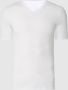 Schiesser t-shirt v-hals ondergoed aanbieding wit effen - Thumbnail 1