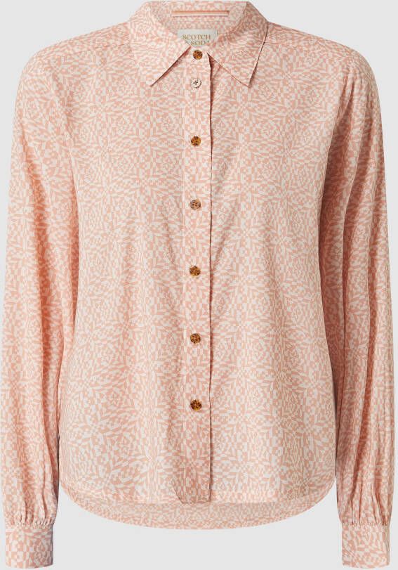 Scotch & Soda Blouse met all-over motief
