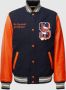 Scotch & Soda Bomberjack met contrastgarnering van geitenleer - Thumbnail 1