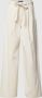 Scotch & Soda high waist wide leg jeans The Shore wide denim chino — Life Cycle ecru - Thumbnail 2