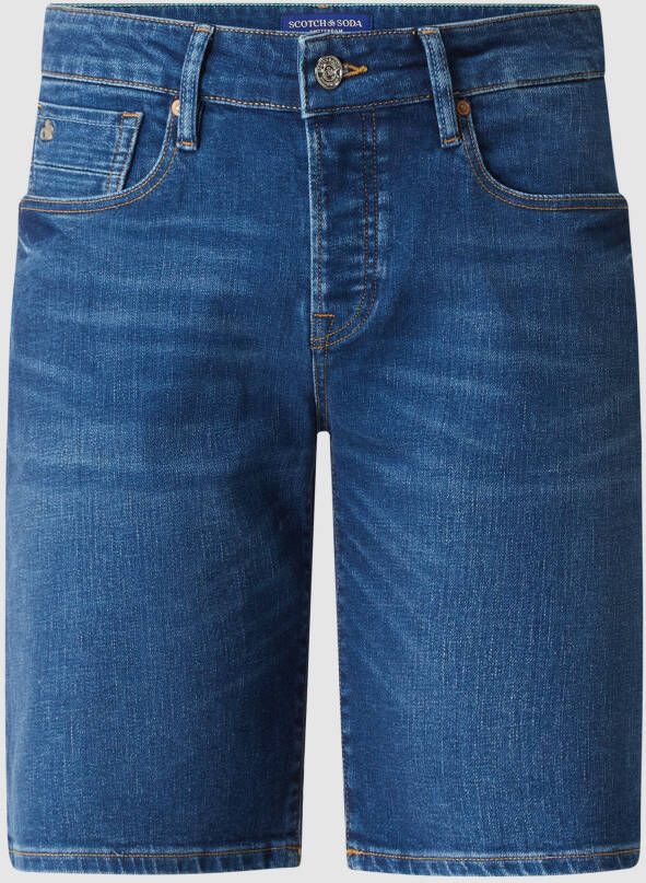 Scotch & Soda Korte regular slim fit jeans met stretch model 'Ralston'