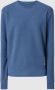 Scotch & Soda Blauwe Sweater Garment-dyed Interlock Felpa Sweatshirt - Thumbnail 2